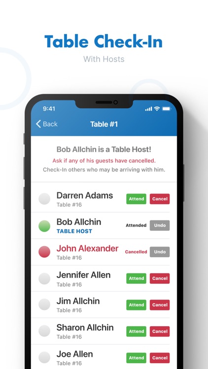 Attendance Live Check-in screenshot-3