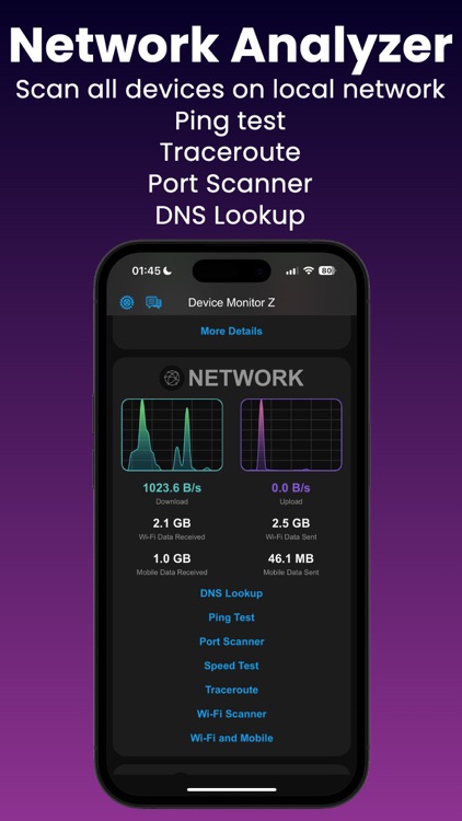 Device Monitor Z: CPU x RAM OS