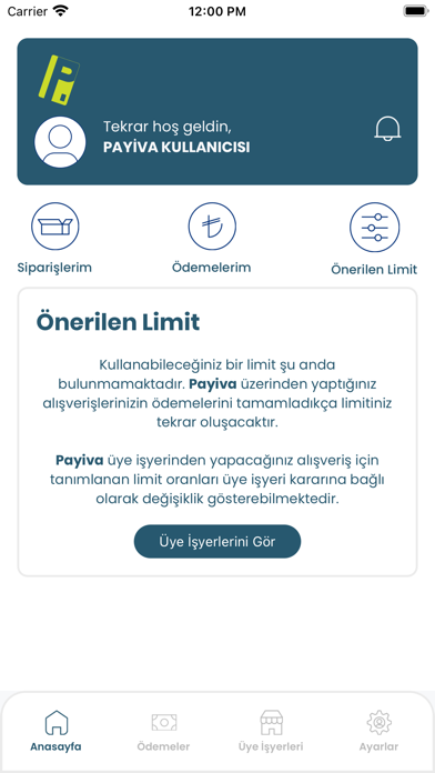 Payiva Screenshot