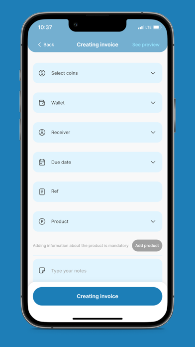 CryptoBill Screenshot