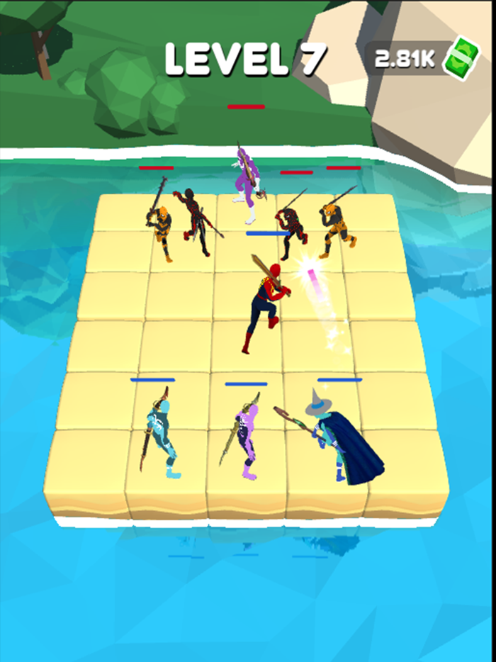 Superhero Merge Master 3D