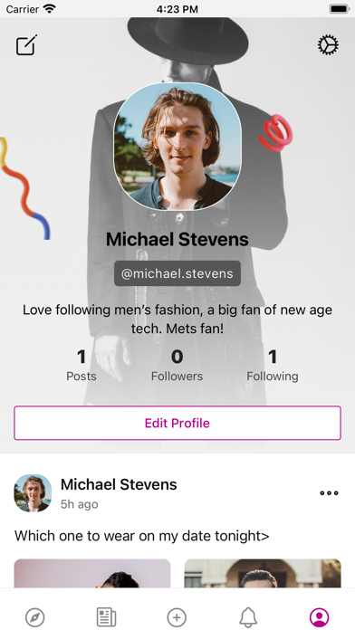 This or That | Social Network Screenshot