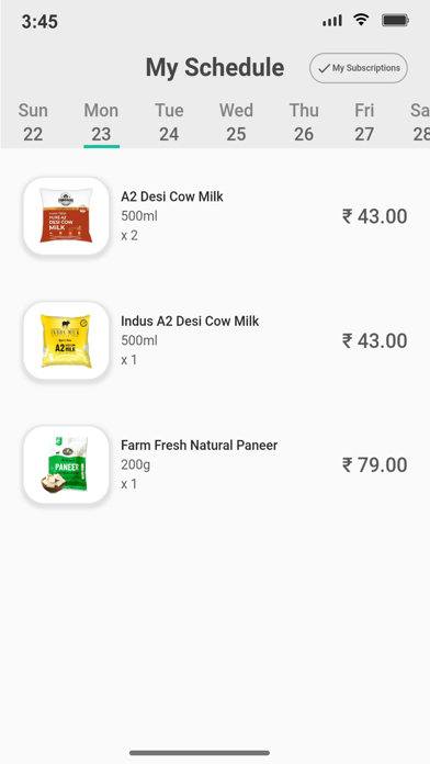 Vrindavan Farm Products Screenshot