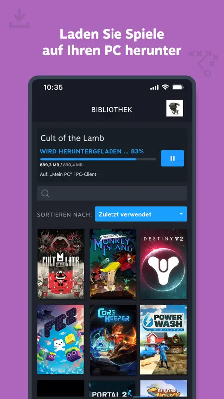 Steam Mobile screenshot 3 of 7