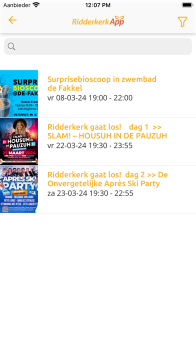 De RidderkerkApp Screenshot