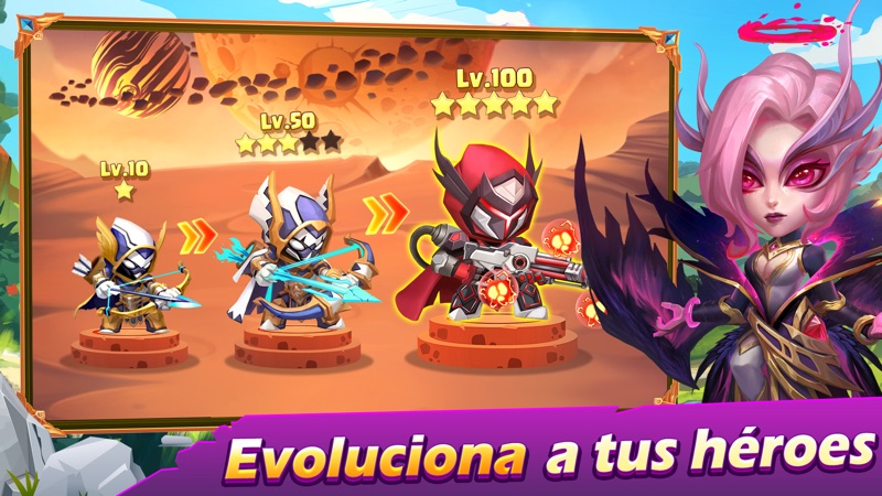 Taptap héroes:ldle RPG screenshot 2
