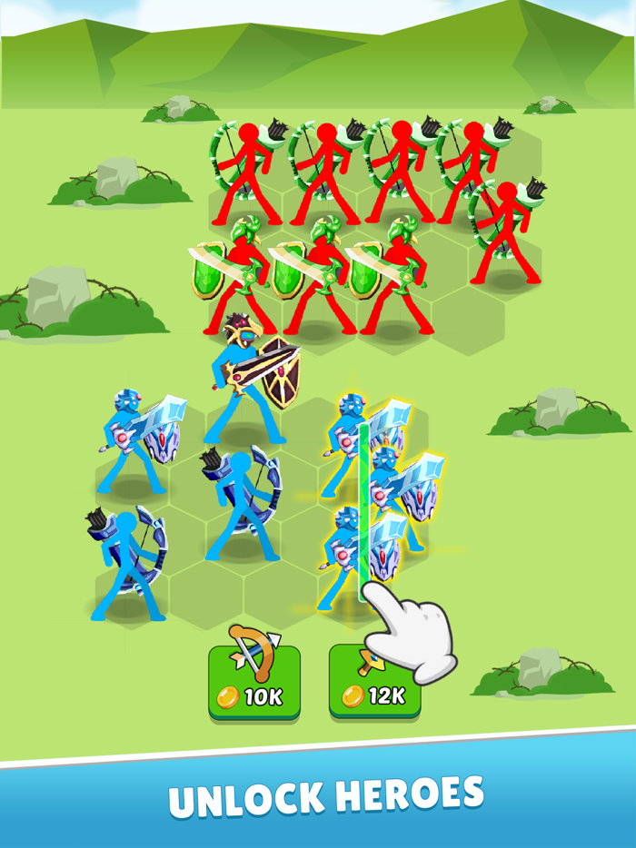 Epic super stickman merge