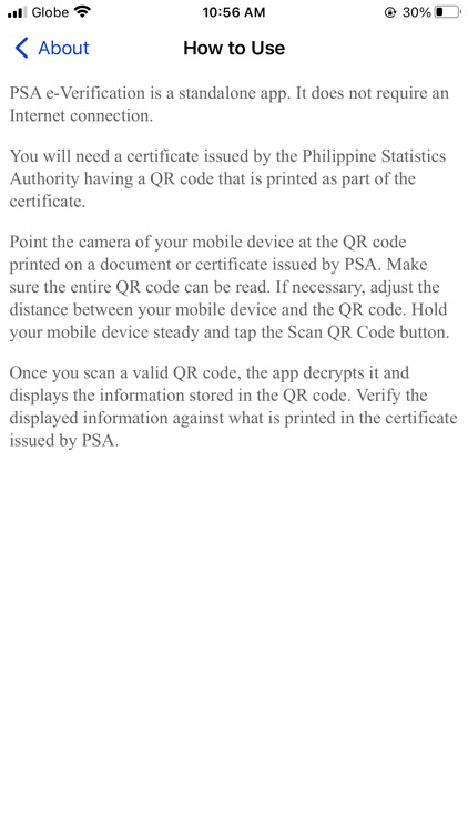 PSA e-Verification