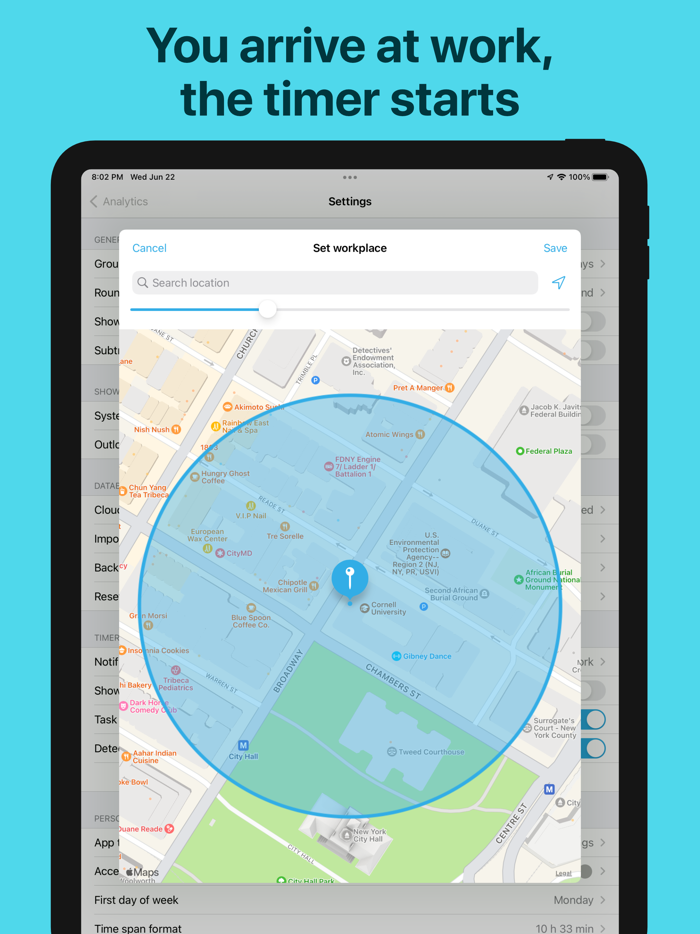 WorkingHours • Time Tracking