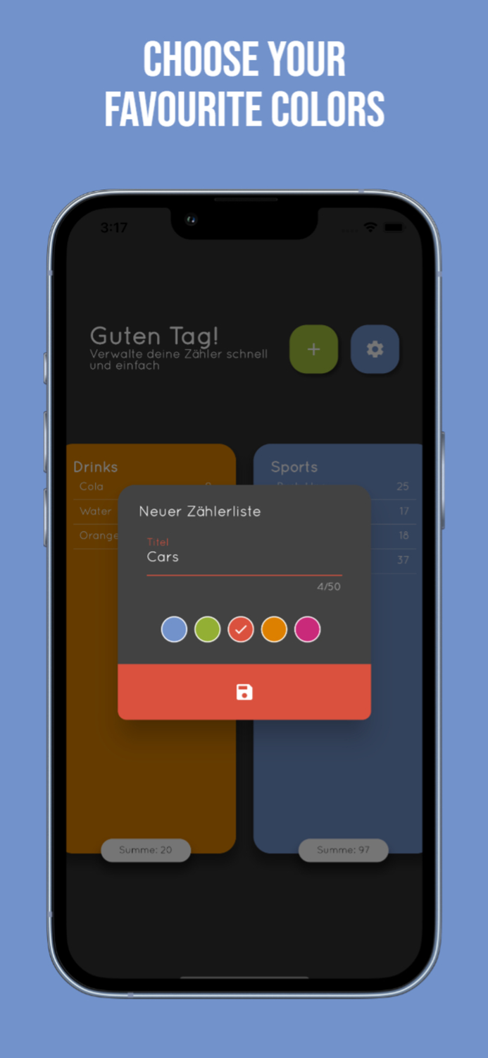 Countinger - Counter App
