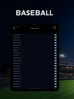 Baseball Sound Effects iPad image 1