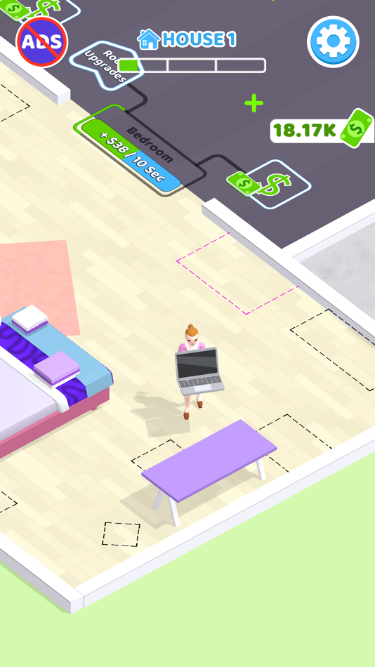 #5. Furnish Up (iOS) 게시자: Rollic Games