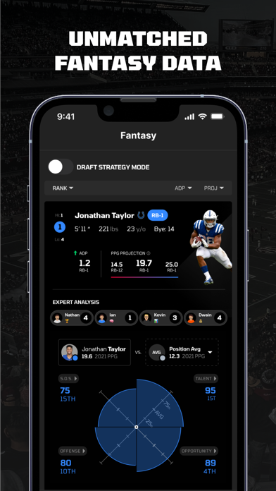 PFF: Fantasy, Betting, News Screenshot