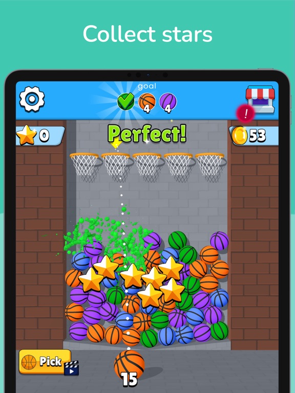 Dunk and Pop iPad screenshot 5 - Games app