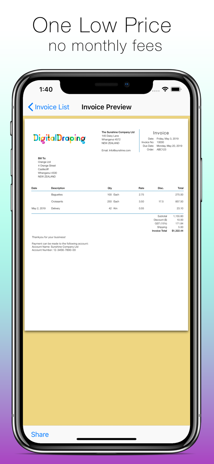 Bee Invoicing Mobile