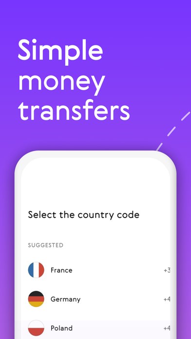Paysend Money Transfer App Screenshot