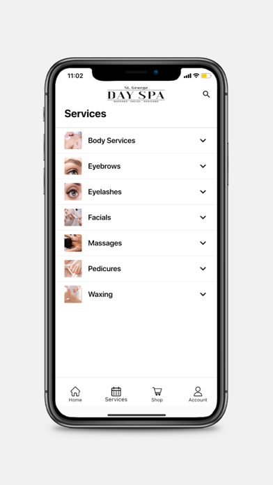St George Day Spa Screenshot