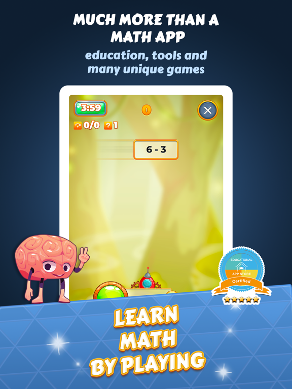 Screenshot #1 for Mathematical Run (Math games)