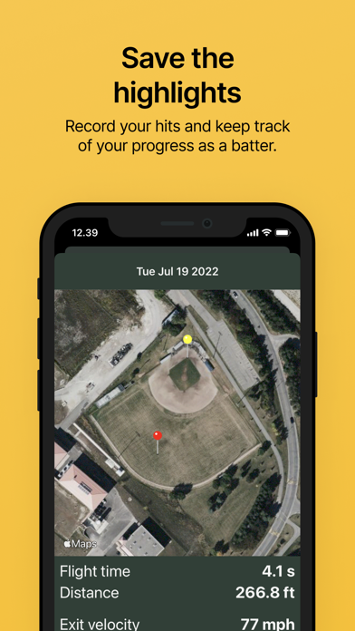 BatApp – Baseball Velocity Screenshot