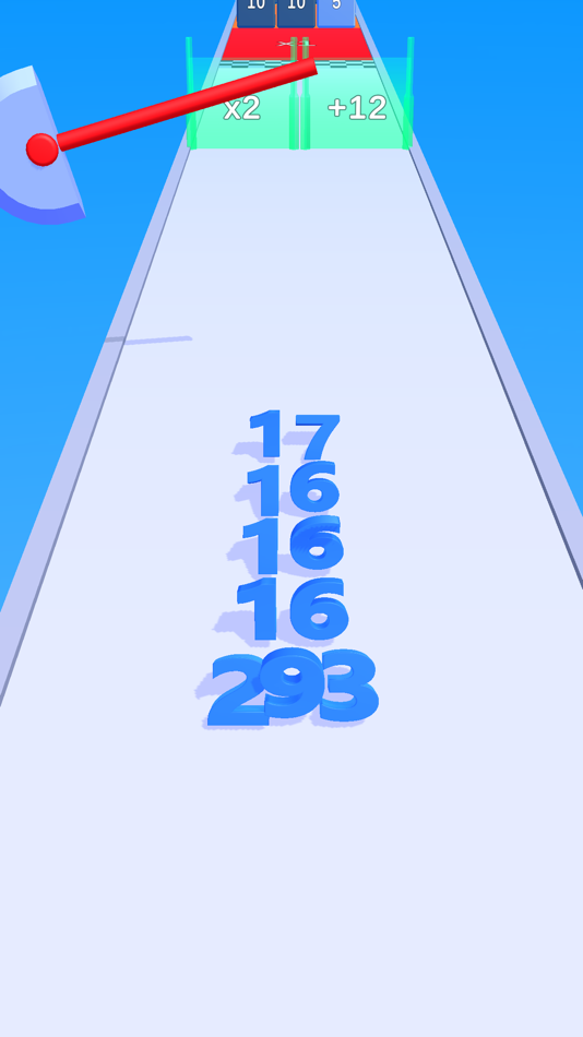 #6. Number Stack Run (iOS) 由: Aden Games