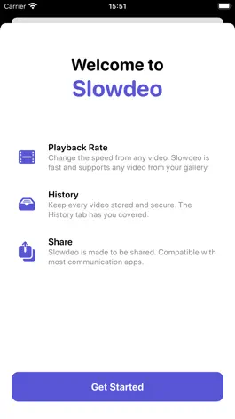 Game screenshot Slowdeo: Slow down your videos mod apk
