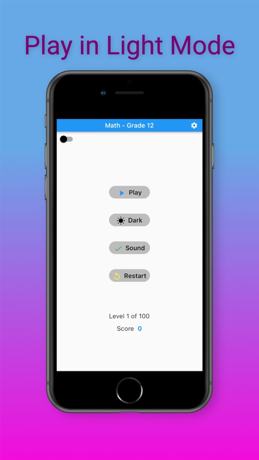 #2. 12th Grade Math Challenge (iOS) De: IT365 Solutions Inc