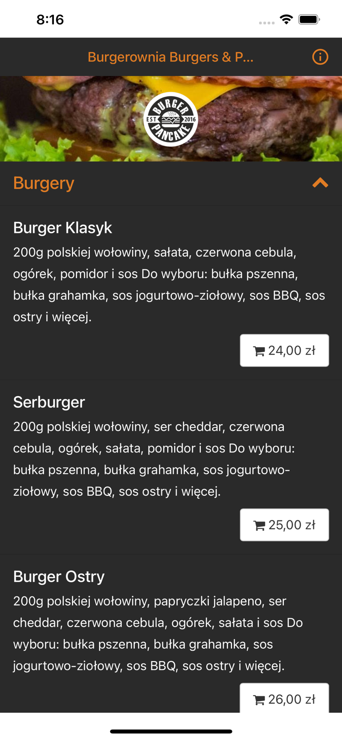 Burgerownia Burgers and Pancakes