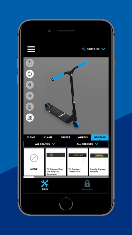 Scooter 3D custom builder