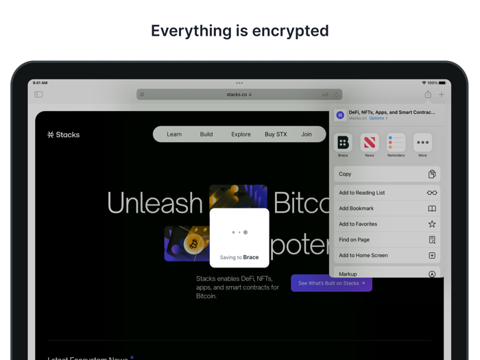 Brace.to - Bookmark Manager
