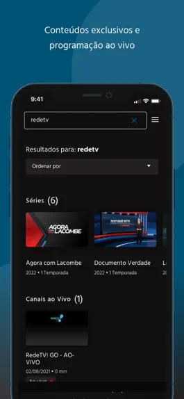 Game screenshot RedeTV! GO hack