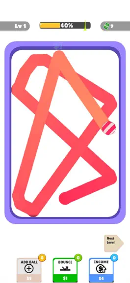 Game screenshot Bounce & Paint mod apk