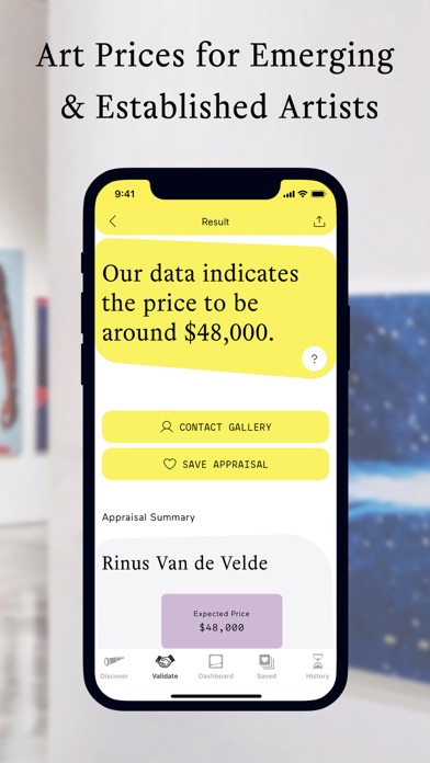 Limna: Art Gallery Prices Screenshot