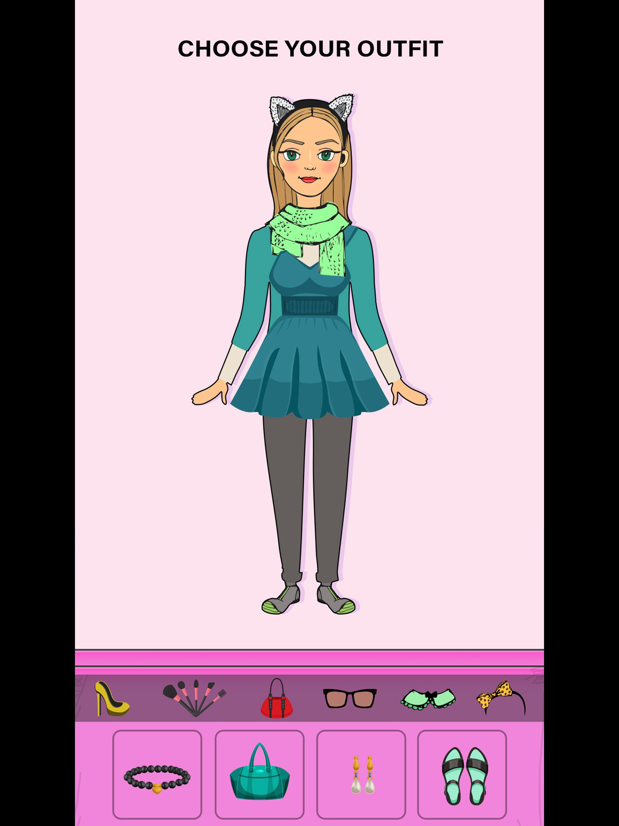 Dress up Paper Doll: DIY Games