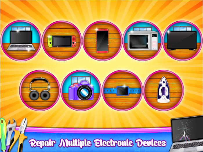 Electronics Repairing Game