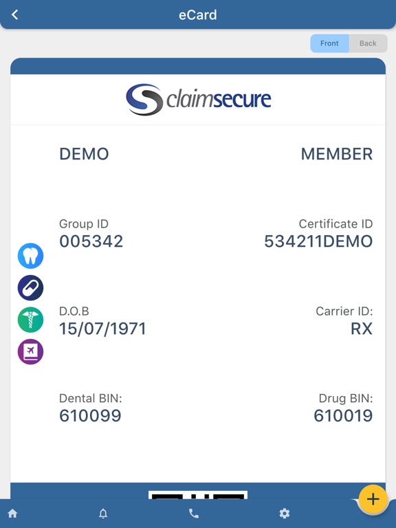 App screenshot