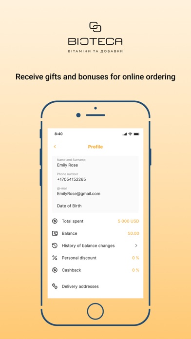 BIOTECA Screenshot