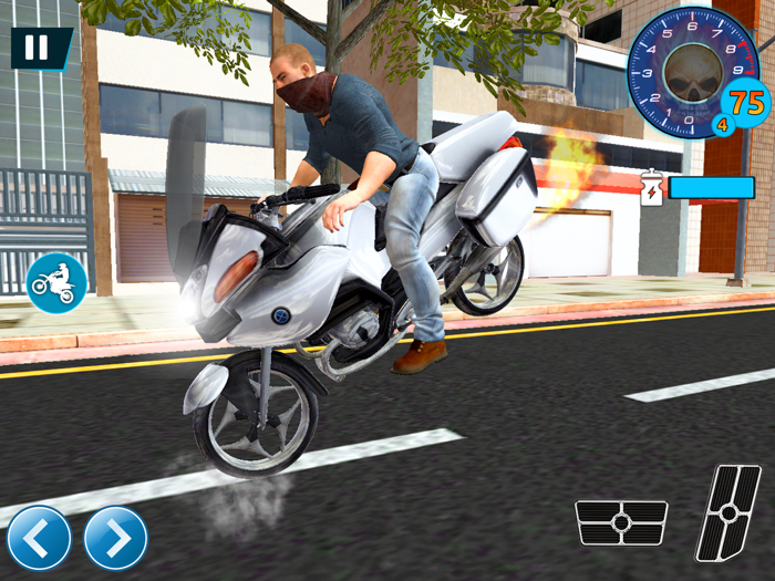 Gangster Motorbike Games 3D