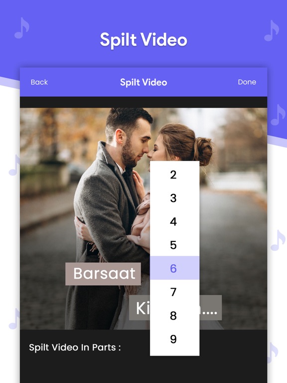 Video Editor - Add Music iPad screenshot 4 - Music app