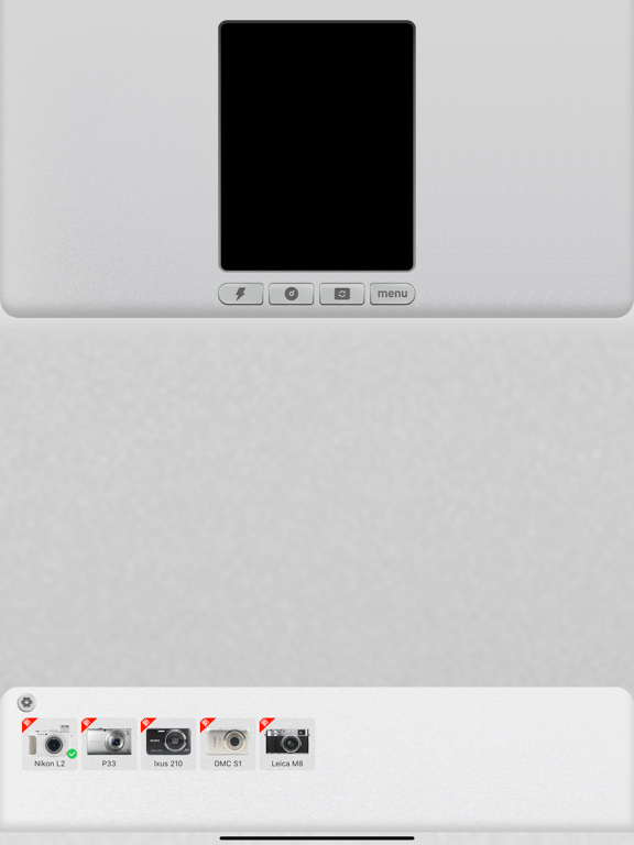 CCD相机模拟大师 - 复古胶片相机 iPad screenshot 2 - Photo & Video app
