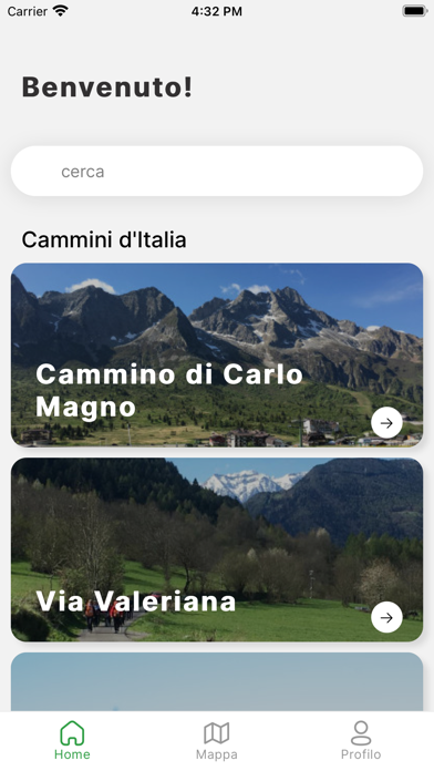Cammini di Italia Screenshot