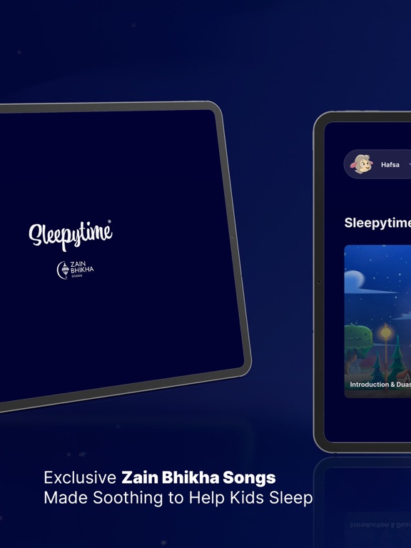 Sleepytime by Zain Bhikha iPad screenshot 1 - Music app