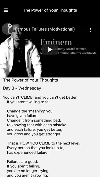 You Are Strong Master Mindset Screenshot