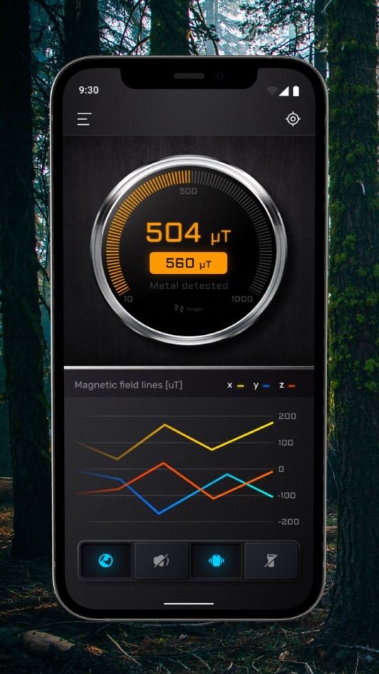 #8. Smart Metal Detector (iOS) 由: NETIGEN Kluzowicz sp. j.