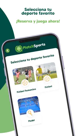 Game screenshot Match Sports. Reserva y Juega apk