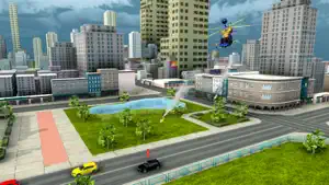 City Helicopter Rescue Mission screenshot 4