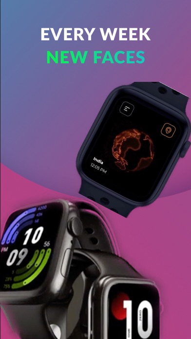 iWatch+ Watch Faces 4K Apps ® Screenshot