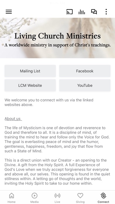 LCM - Living Church Ministries Screenshot