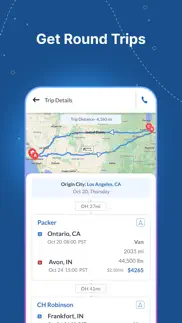 truckbook: maps jobs loads iphone screenshot 2