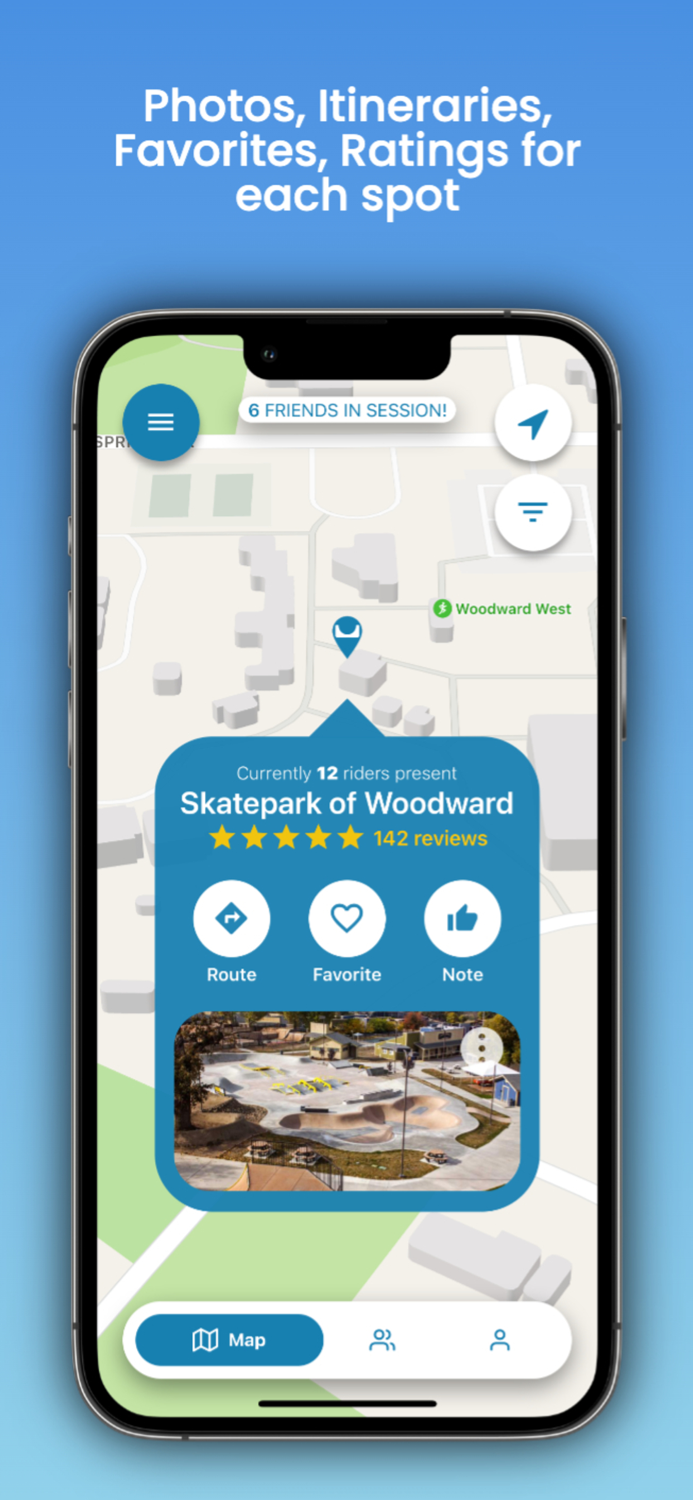 RidersMap - Spots near you