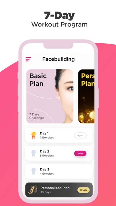 Facebuilding Premium Face Yoga Screenshot